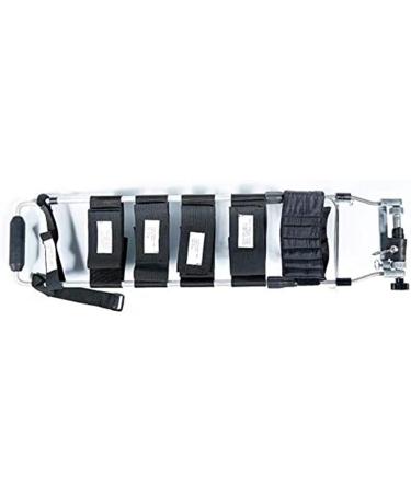Adjustable Leg Traction Frame - Aluminum Alloy Set with 4 Belts for Pain Relief & Emergency Rescue | International Shipping - Buy Online on GoSupps.com