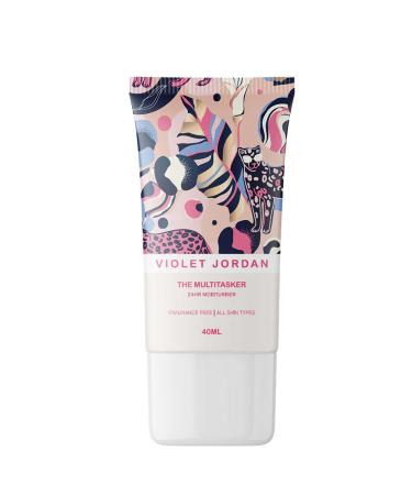 VIOLET JORDAN The Multitasker - Creamy All Natural Face Moisturiser for All Skin Types - Day Cream Eye Cream Night Cream and Serum for Older Women & Mature Skin