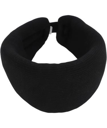 Adjustable RWUDV Neck Support | Soft Foam Neckrest for Pain Relief | Universal Fragrance | Black L 57-58cm | Ideal for Home Use - Buy Online on GoSupps.com