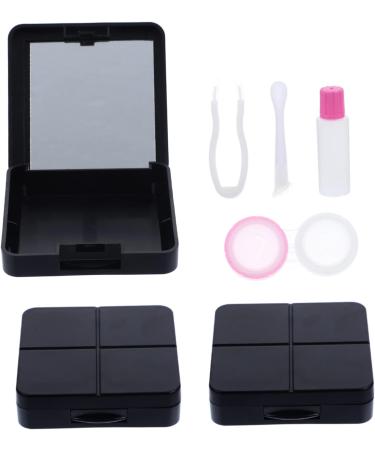 Buy Healvian 9-Sentence Contact Lens Container & Tweezers - Halloween Etui with Mirror Tool Case & Holder - Premium PP Care Box for Invisible Miss - International Shipping Available - Buy Online on GoSupps.com