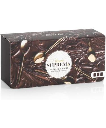 Venchi Dark Chocolate Hazelnut Spread Kit - Set of 3 Jars - 600g PGI Piedmont Hazelnut - Gluten Free, Vegan - Buy Online on GoSupps.com