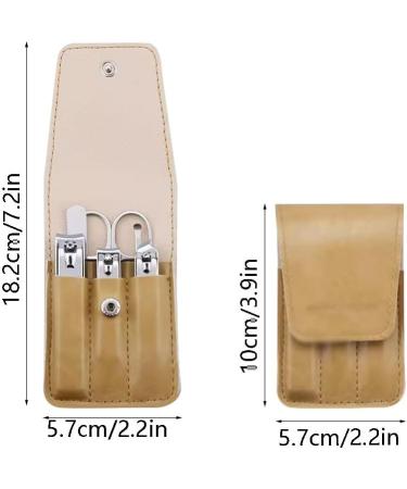 Manicure Set Professional Nail Clippers Set in One Stainless Steel Pedicure Kit Nail Clipper Set Suitable as a Gift (Color : Black B) - Buy Online on GoSupps.com
