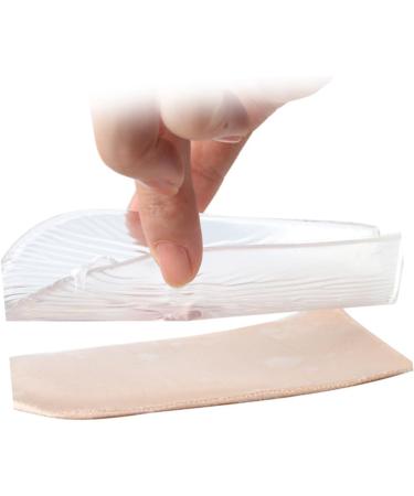 minkissy 1 Set Half Size Heel Pad Supple Heel Insoles Sports Heel Pads Invisible Height Pads Half Lift Cushions Shoes Height Increase Pads Shoes Height Increase Cushions Sports Heel Insoles - Buy Online on GoSupps.com