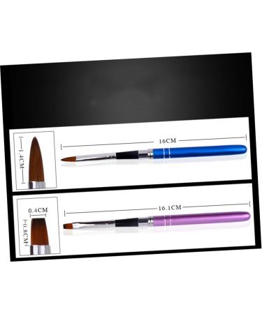 minkissy Set Nail Art Liner Brush Nail Art Liner Pen Stripers Nail Stripping Brush Dotting Painting Pen Multifunction medium Red - Buy Online on GoSupps.com