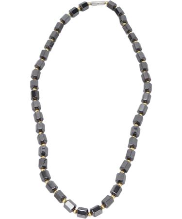 Unisex Magnetic Therapy Necklace - Health Energy Healing with H matit Pearls | Fashionable Pain Relief Gift - Buy Online on GoSupps.com