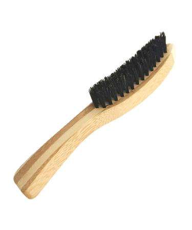 Beard Brush for Men - Wooden Stubble & Growth Comb | Badger Hair & Mustache Grooming - Buy Online on GoSupps.com
