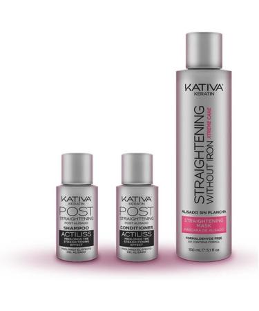 Kativa - Brazilian Smoothing Treatment With Keratin and Cupuacu Without Formaldehyde - For Damaged Hair - Buy Online on GoSupps.com