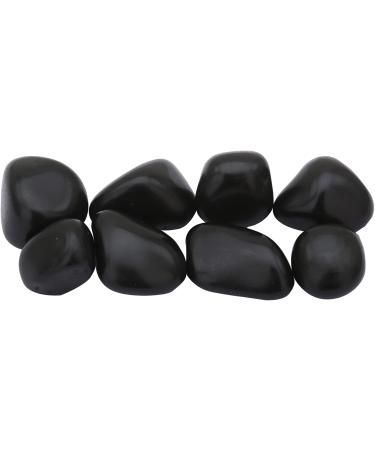 Black Tourmaline Healing Crystals India - Tumbled Stones for Beginners and Witchcraft - Buy Online on GoSupps.com