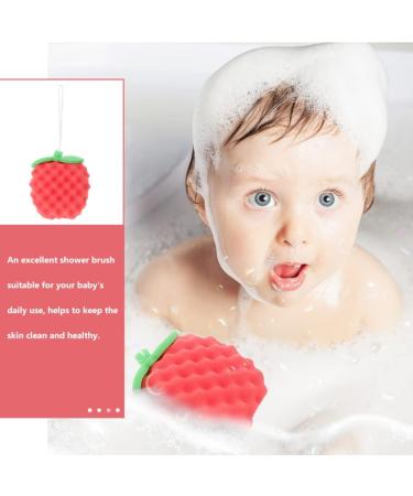EXCEART 2pcs Kids Fruit Bath Sponges Pineapple Shaped Exfoliating Sponge for Baby Toddler Kids Bathing - Buy Online on GoSupps.com