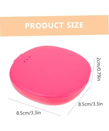 Buy Gleavi Silicone Cup Holder & Menstrual Storage Box - Travel Container & Pacifier Case - Pink 1 Pack - Buy Online on GoSupps.com