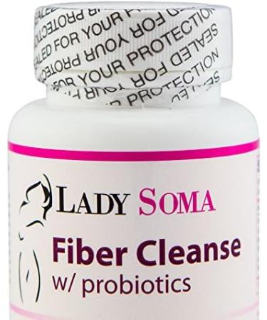 Lady Soma Fiber Cleanse for Women with Probiotics 60 Capsules - Buy Online on GoSupps.com