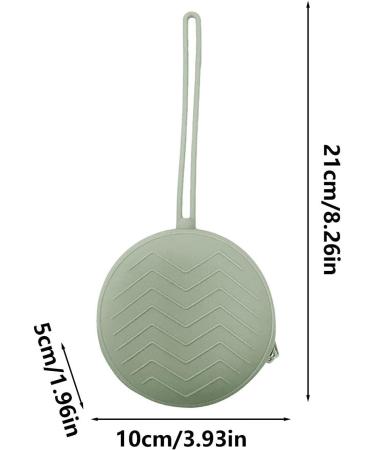 Luckxing Pacifier Holder ETUI Durable Silicone Travel Organizer for Pacifiers Keys Lip Balm & More Green - Buy Online on GoSupps.com