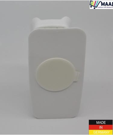 MAAJ Double-Sided Nail Brush with Wall Holder Vegan Plastic Hand Brush Made in Germany | International Shipping Available - Buy Online on GoSupps.com