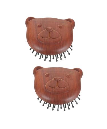 Tovinanna 2st Airbagkamm massage comb Hand massage device Massage brush for the scalp shampoo brush for the scalp scalp massager comb for massage scalp washer for the shower hair