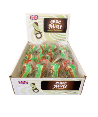 20 X Giant Mint Choc Chip Rock Dummy Uk Made Party Favours Cake Decoration Handmade Dummies Display Box Included