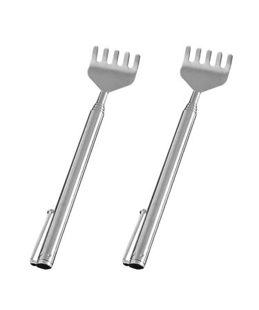 VzuhSW back scratch - telescopic stainless steel scratches from 8 to 50 cm ideal for house travel & office - Effective relief from back itching