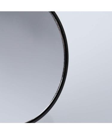 Heallily 7.5cm 5X Magnifying Wall Mirror with Suction Cups - Black - Buy Online on GoSupps.com