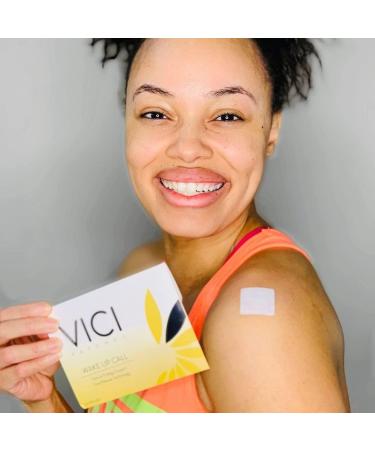 Vici Wellness Wake Up Call Patches - B12 Energy Boost for Mental Alertness | 30 Patches - Shop Now - Buy Online on GoSupps.com