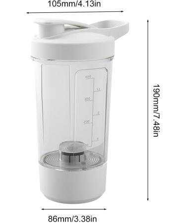 Electric Protein Shaker Bottle - Electric Protein Blender High Speed Clear Electric Shaker Bottle Multifunctional Automatic Rechargeable Blender Cup - Buy Online on GoSupps.com