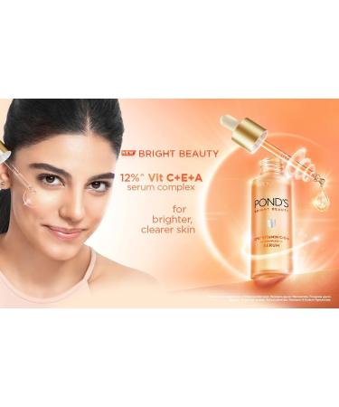 P0ND.S Bright Beauty 12% Vit C+E+A Serum 28ml. - Buy Online on GoSupps.com