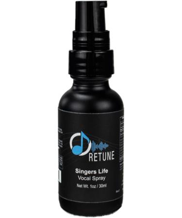 Retune 100mg Hemp Oil Singers Life Vocal Throat Spray 30ml 1 Pack - Buy Online on GoSupps.com