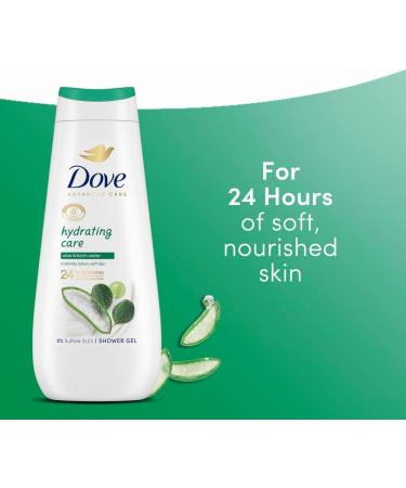  Dove Dove Advanced Care Moisturizing Shower Gel with Aloe and Birch Water 12 x 400 ml - Buy Online on GoSupps.com