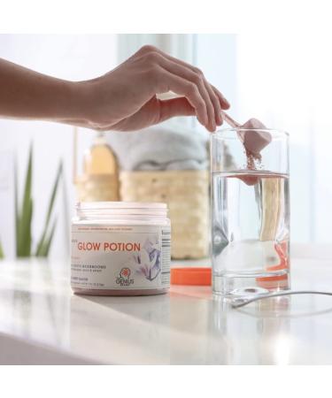 Genius Glow Potion - Anti Aging Beauty Supplement with Genius Mushrooms & Acai Berry Powder - Buy Online on GoSupps.com