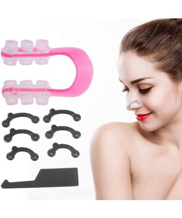 Black & Pink Nose Uplifting Shaping Clip - Invisible Beauty Tool for Straightening & Massage | Ideal for Men & Women - Buy Online on GoSupps.com