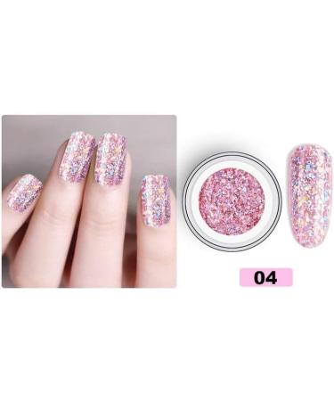 Beautilux Gel Polish Kit Dazzling Nail Gel Polish Holographic Sequins Nails Art Gels Lacquer Glitter Bling Gel Varnish 6pcs/Set - (Color: 001-006) - Buy Online on GoSupps.com