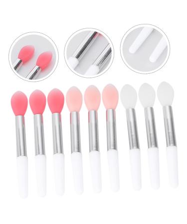 FRCOLOR 9pcs Silicone Lip Brush Set | Makeup Applicators & Lipstick Brushes | Assorted Colors for Perfect Application - Buy Online on GoSupps.com