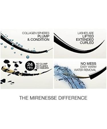 Mirenesse 24hr Comb On Cougar Mascara - Smudge Proof Liquid Lashes - Glossy Black Duo Duo - Buy Online on GoSupps.com