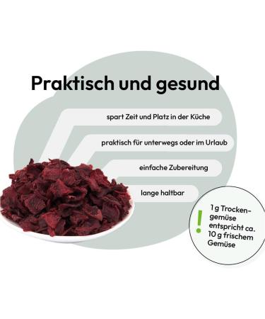 GRAU The Original Dried Vegetables for BARF Menus for Dogs Red Beetroot Dice Pack of 1 (1 x 150 g) Food Supplement for Dogs - Buy Online on GoSupps.com