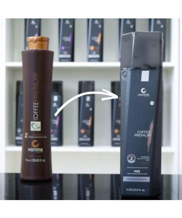 Coffee Premium All Liss 3-step Keratin Hair Treatment (1 Liter) - Honma Tokyo - Buy Online on GoSupps.com