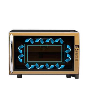 Cigar Box Barware Cigar Cabinet Wine Cigar Box Cabinet Tea Cabinet Refrigerator Cigar Humidor Imported Cigar Cabinet Cigar Storage Cabinet Large Storage Cigar Cabinet One-click Start Simple Style Coo 43*50*28.5cm Brown