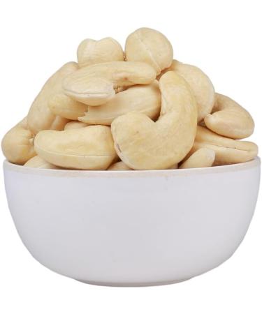 J J Crunch & Munch Whole Unsalted jumbo size w180 Goan Cashew 100% Natural Great for Fresh Roasting Cooking or Baking (Pure natural sweet taste of India) 250gm Pack of 3 Jar - Buy Online on GoSupps.com