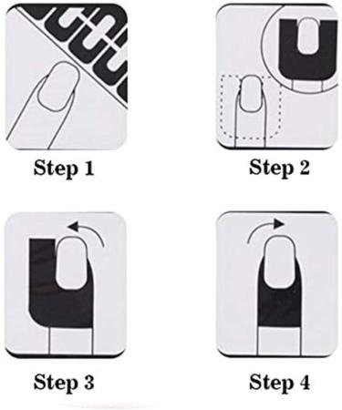 5 Set Nail Protector Peel Off Tape Anti-Spill Nail stickers 5 Colors Nail Painting Guide Manicure Tool for Nail Art - Buy Online on GoSupps.com