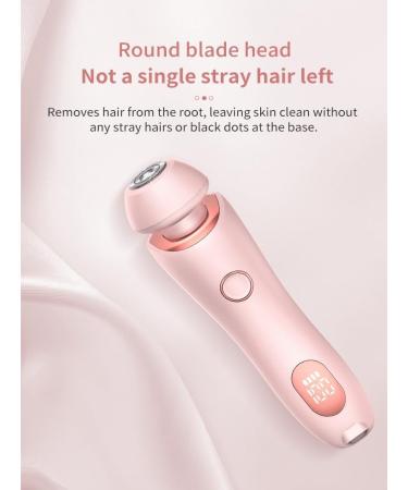 Duskofficial Razor Duskofficial The Glide Pro 3.0 Premium Shaver Wet Dry Razor Electric Double Head 2 In 1 Portable Electric Shaver Razors Ipx7 Waterproof and Rechargeable (Style B Pink) Style B Pink - Buy Online on GoSupps.com