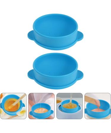 FOMIYES 8 STK Silicone Mixing Bowls - Foldable & High-Temperature Resistant - Collapsible Beauty Tools & Cookware - Blue - 13.2x11cm - Buy Online on GoSupps.com