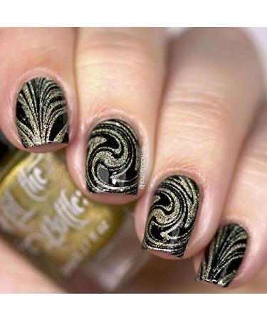 Whats Up Nails B002 Water Marble Stamping Plate for Nail Art - Perfect for Flawless Designs - Buy Online on GoSupps.com