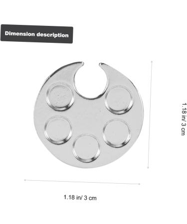 Lot de 2 Palettes Bague Nail Art Circulaire et Pied Plateau M langeur pour Vernis Ongles Accessoire Manucure Professionnel Usage Personnel Pr sentation Couleurs - Buy Online on GoSupps.com