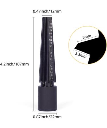 Haiaxx Sizer Wax Tube Cutter Mandrel - Accurate Jewelry Sizer & Gauge Tool for Jewelry Making - Buy Online on GoSupps.com