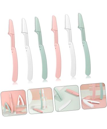 FRCOLOR 24 Pcs Folding Eyebrow Trimmer Set - Portable Facial Shaver Razors for Men & Women Perfect Eyebrow Trimming Kit - Buy Online on GoSupps.com