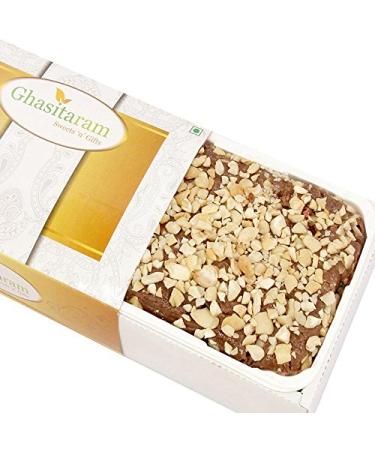 Ghasitaram Gifts Valentines Gift for Girlfriend/Boyfriend/Husband and Wife - Valentine Sweets - Roasted Cashew Chocolate Cake Valentine Sweets Roasted Cashew Chocolate Cake