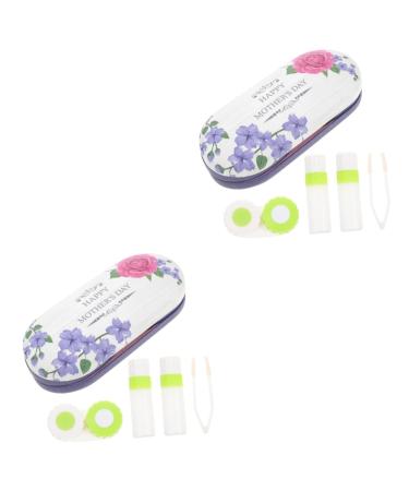 Solustrie 2 sentences Double -lodged glasses case sunglasses case.
