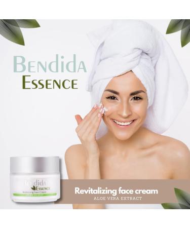 Bendida Revitalizing face cream with aloe vera extract 100 ml refreshes hydrates and relieves skin irritations day and night cream - Buy Online on GoSupps.com