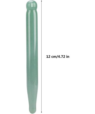 Massage Stones & Tools: Rose Quartz & Green Aventurine Crystal Massage Sticks for Relaxation & Acupuncture - Buy Online on GoSupps.com