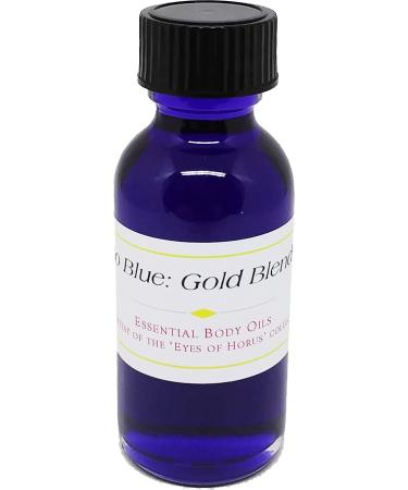 Polo Blue: Gold Blend - Type For Men Scented Body Oil Fragrance Regular Cap - Purple - 1 oz. - ID#32150 1 Fl Oz (Pack of 1)