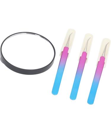 Facial Cleansing Tool Set Precise Cleaning Handy Magnifying Mirror for Travel - Buy Online on GoSupps.com