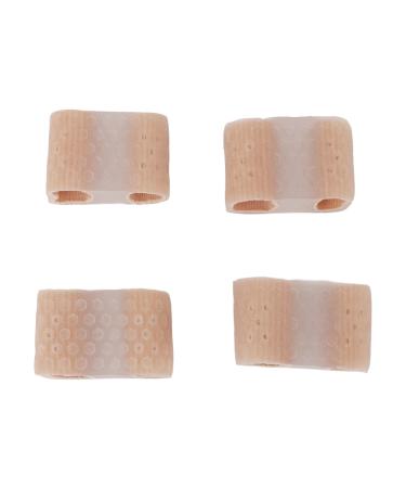 Toe Straightener with Elastic Bunion Corrector Strips for Overlapping Toes Perfect for Wearing Shoes Minimal Friction (S)