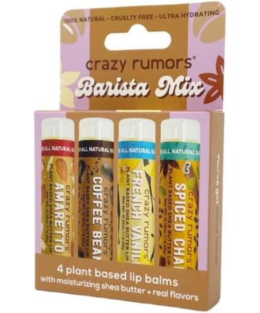 CRAZY RUMORS Perk Collection Lip Balm Set - Complete 4 Balm Bundle | Shop Now for International Shipping - Buy Online on GoSupps.com